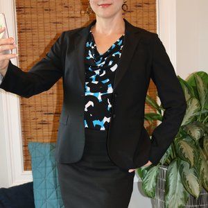 Calvin Klein blue white black tank top